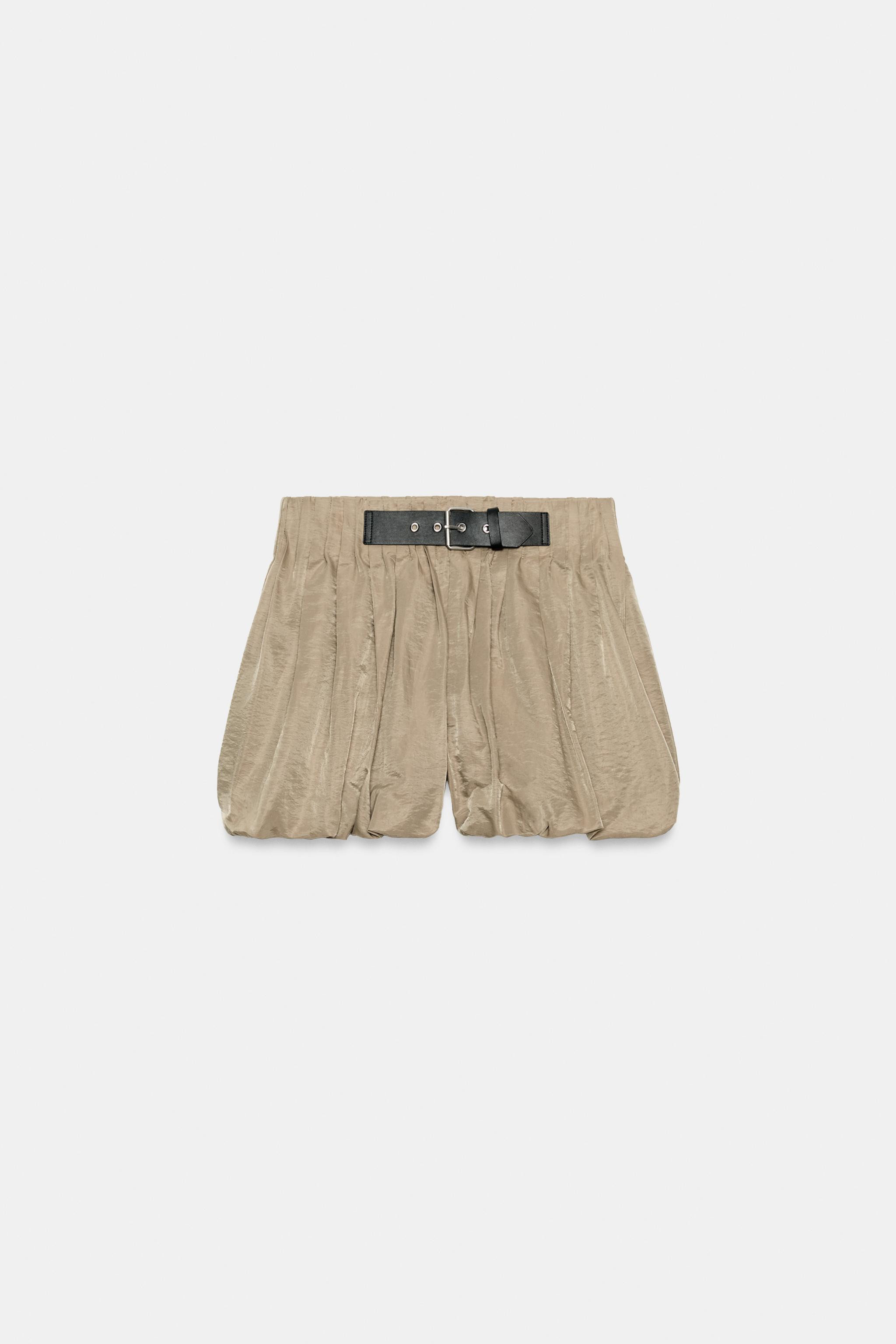 SHORTS WITH BUCKLE | Zara UK
