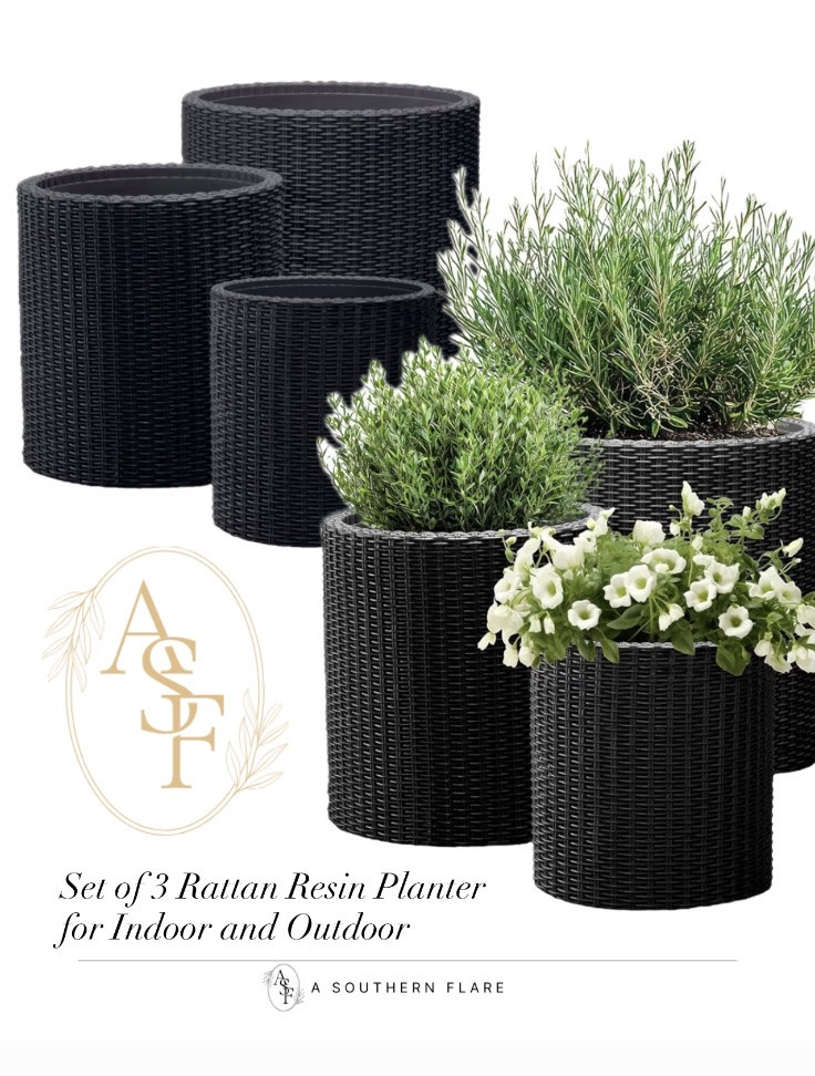 stylish planters! Perfect for both indoor and outdoor use. #HomeDecor #PlantLovers