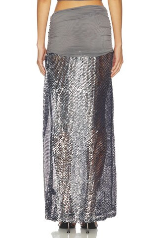 Sequin Mesh Maxi Skirt | Revolve Clothing (Global)