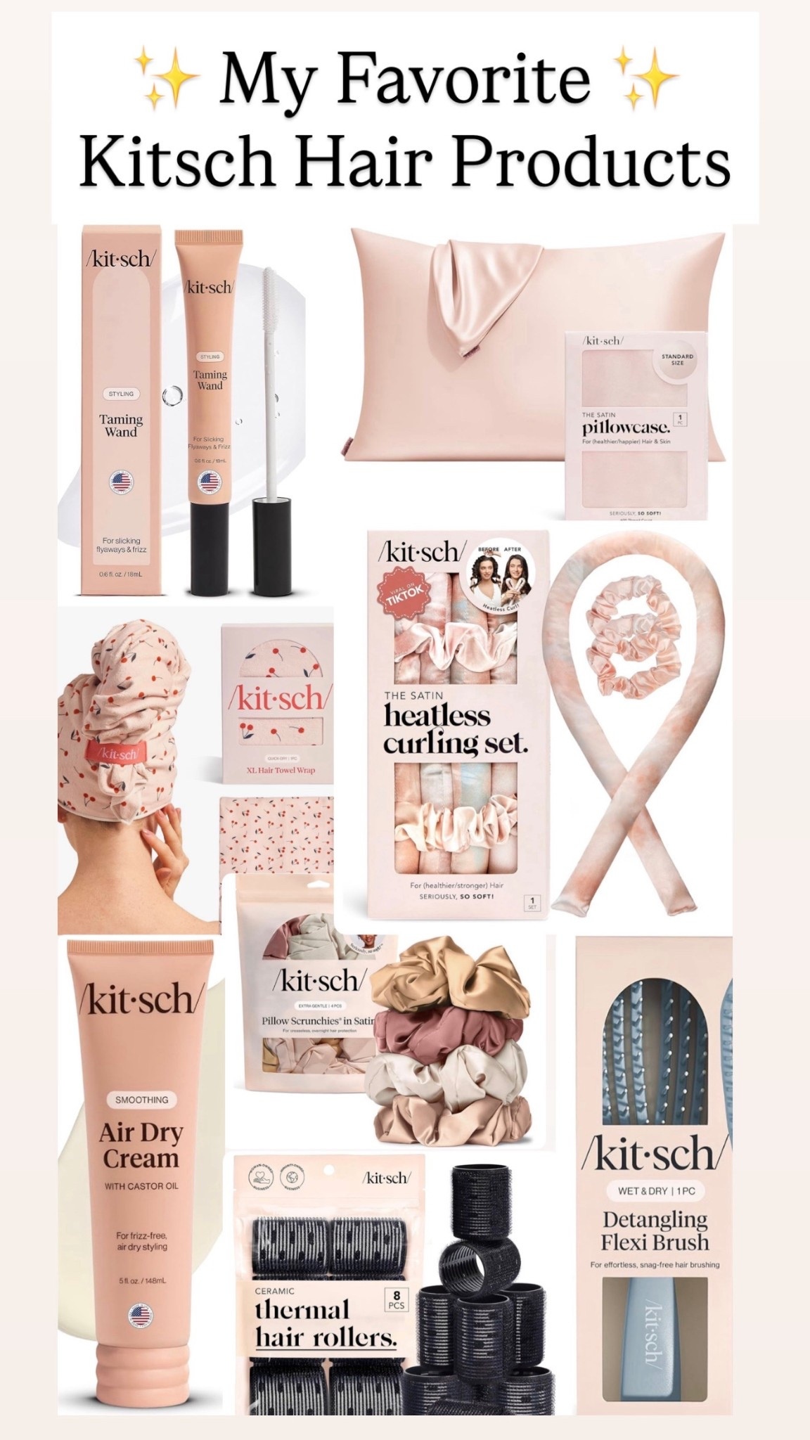 My favorite kitsch hair products 

#LTKBeauty