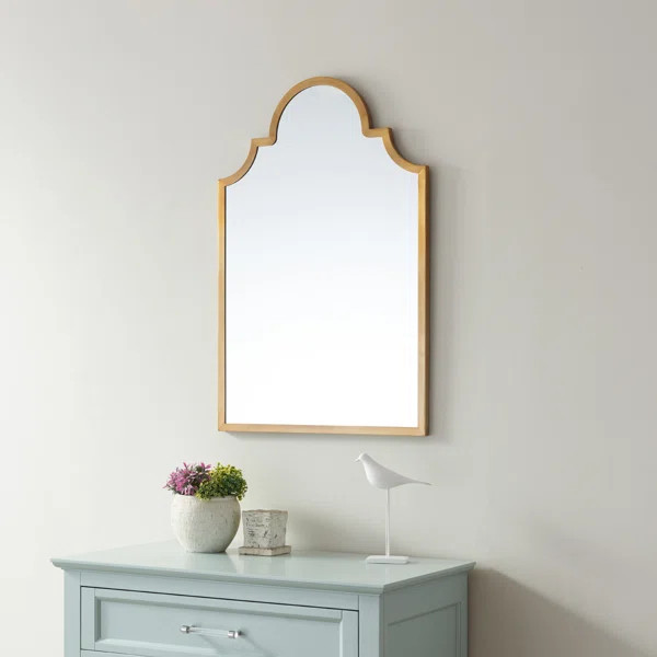 Anyila Irregular Metal Wall Mirror | Wayfair North America
