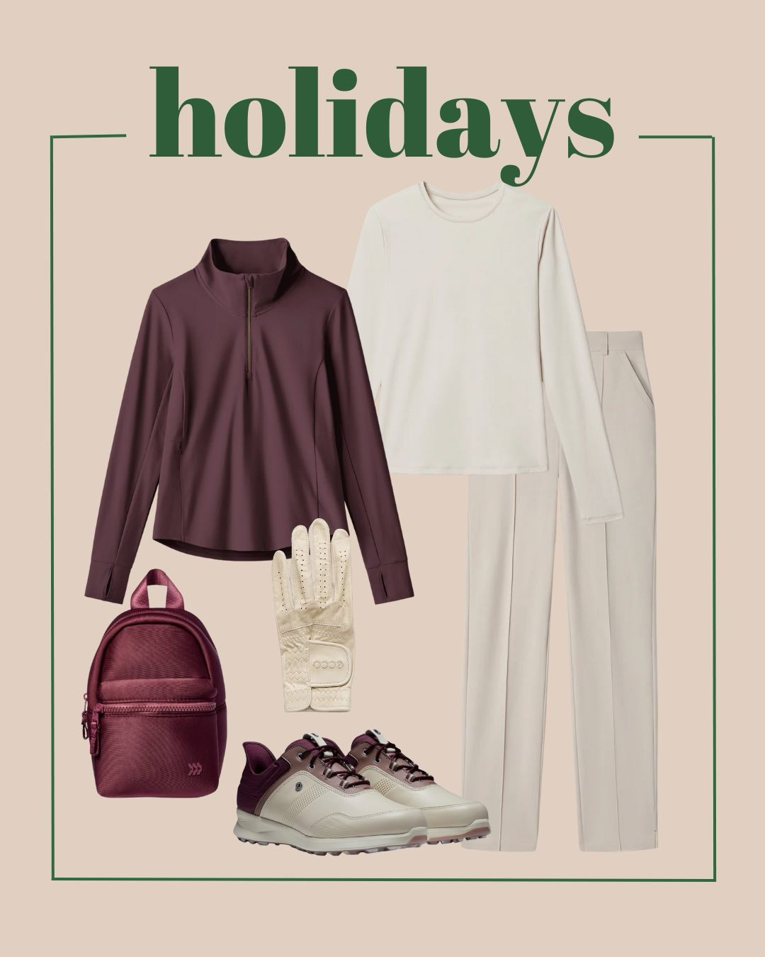 From course to the table. Here are some great Thanksgiving Day golf outfits that can transition from the fairways to the table  

#LTKSeasonal #LTKActive #LTKHoliday