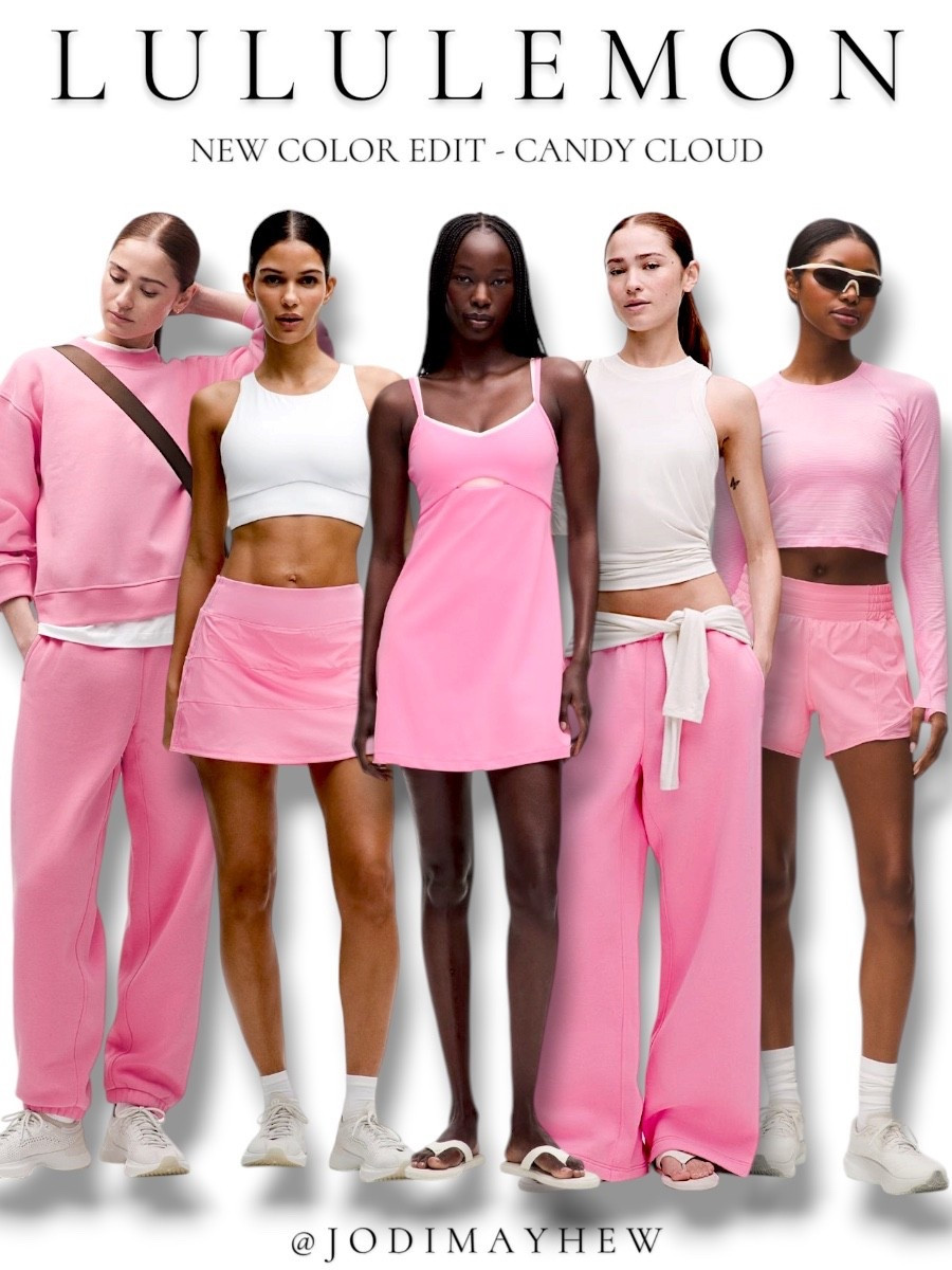 Lululemon: New Color Edit - Candy Cloud 🌸

#lululemon #new #arrivals #her #wife #mom #teen #tween #athleisure #athletic #lounge #wear #gym #clothes #outfits #inspo #ideas #fitness #sweatshirt #joggers #bike #shorts #skirt #midi #dress #leggings #sport #bra #jacket #crop #active #puff #vest #jacket #coat #wide #leg #pants #palazzo #workout #active #sweat #tennis #skort #soring #summer #pink #top #shirt #pullover @lululemon 

#LTKActive #LTKfitnessgoals