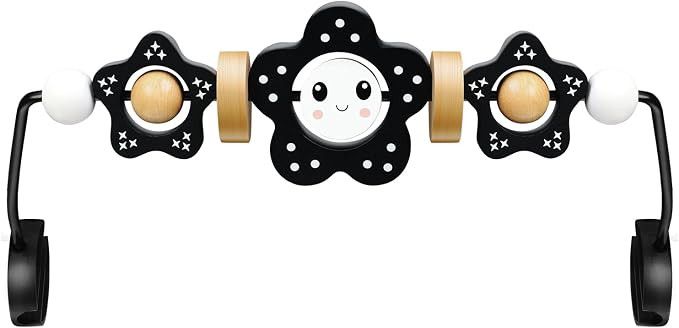 Baby Bouncer Toy Bar, Compatible with Baby Bjorn Bouncer, Wooden Baby Bouncer Toy Bar Attachment,... | Amazon (US)