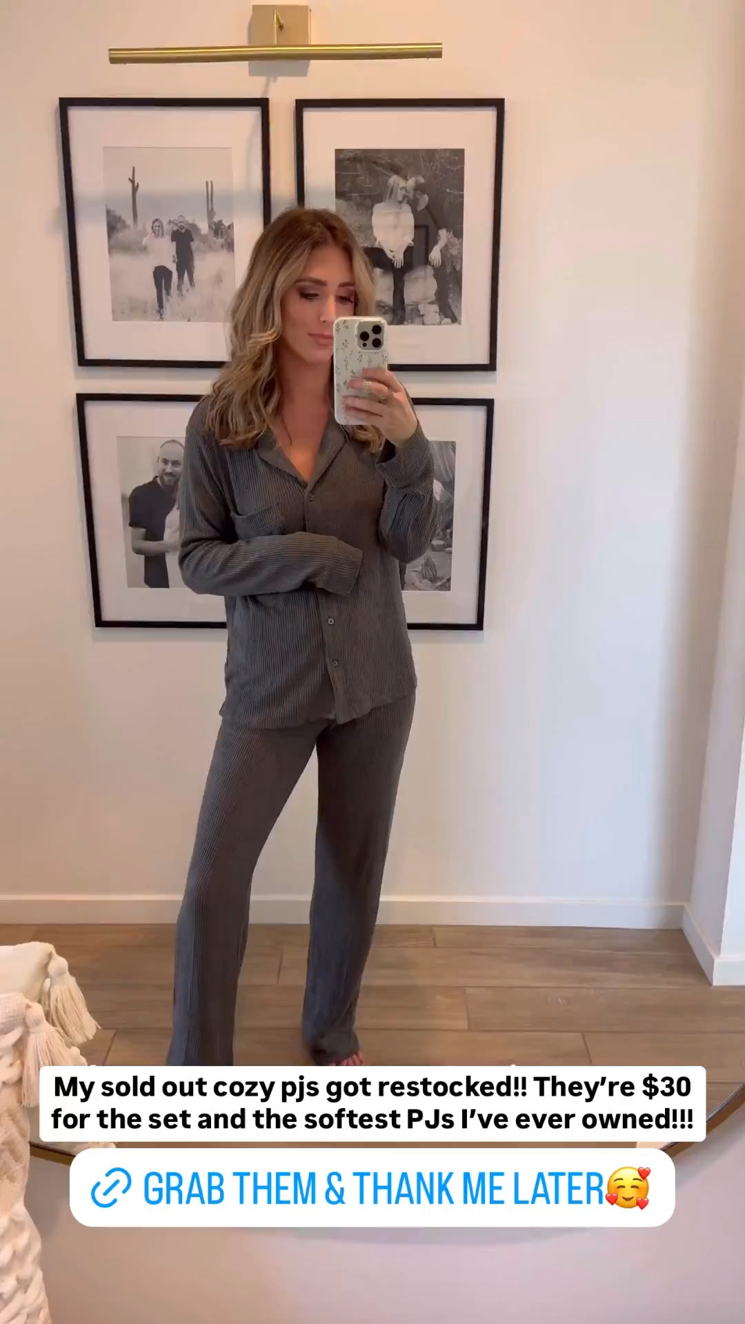 The best soft pjs that are ribbed!! Wearing size small. So cozy and run tts. Some sizes/colors stocked!

Women’s pjs
Target
Gift idea

#LTKFindsUnder100 #LTKStyleTip #LTKFindsUnder50