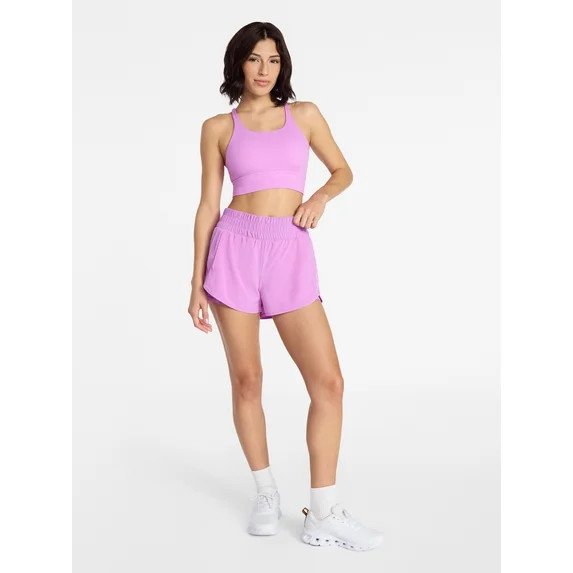Avia Women’s Strappy Longline Bra, Sizes XS-XXXL | Walmart (US)