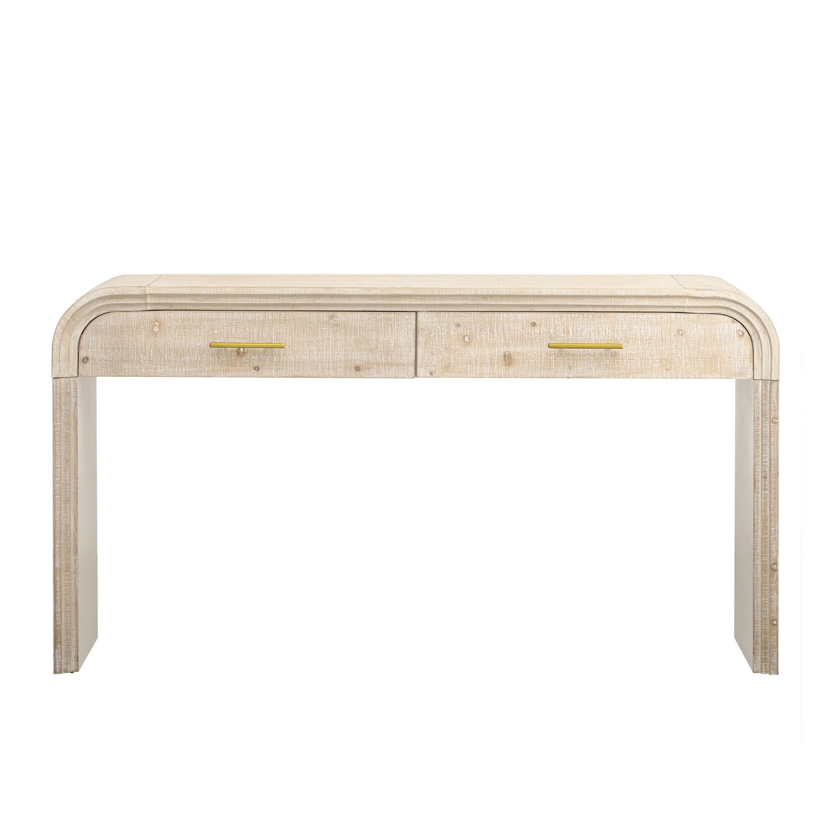 Unique Retro Silhouette Console Table With Open Style, Two Top Drawers For Entrance, Dinning Room... | Wayfair North America