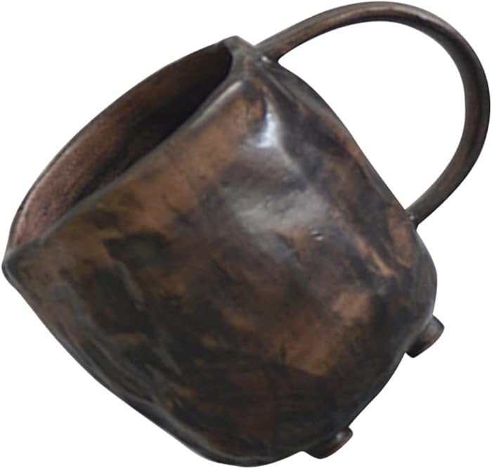 BESTonZON Rustic Ceramic Coffee Mug Handcrafted Japanese Style Pottery Cup for Milk Tea Water 3.3... | Amazon (US)