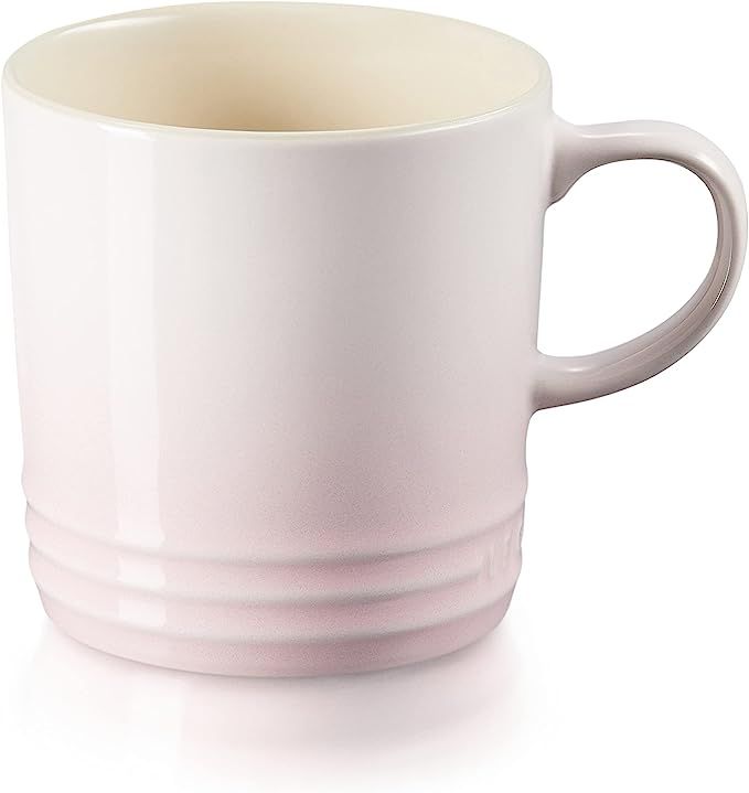 Le Creuset Stoneware Coffee Mug, 350 ml, Shell Pink, 70302357770002 | Amazon (UK)