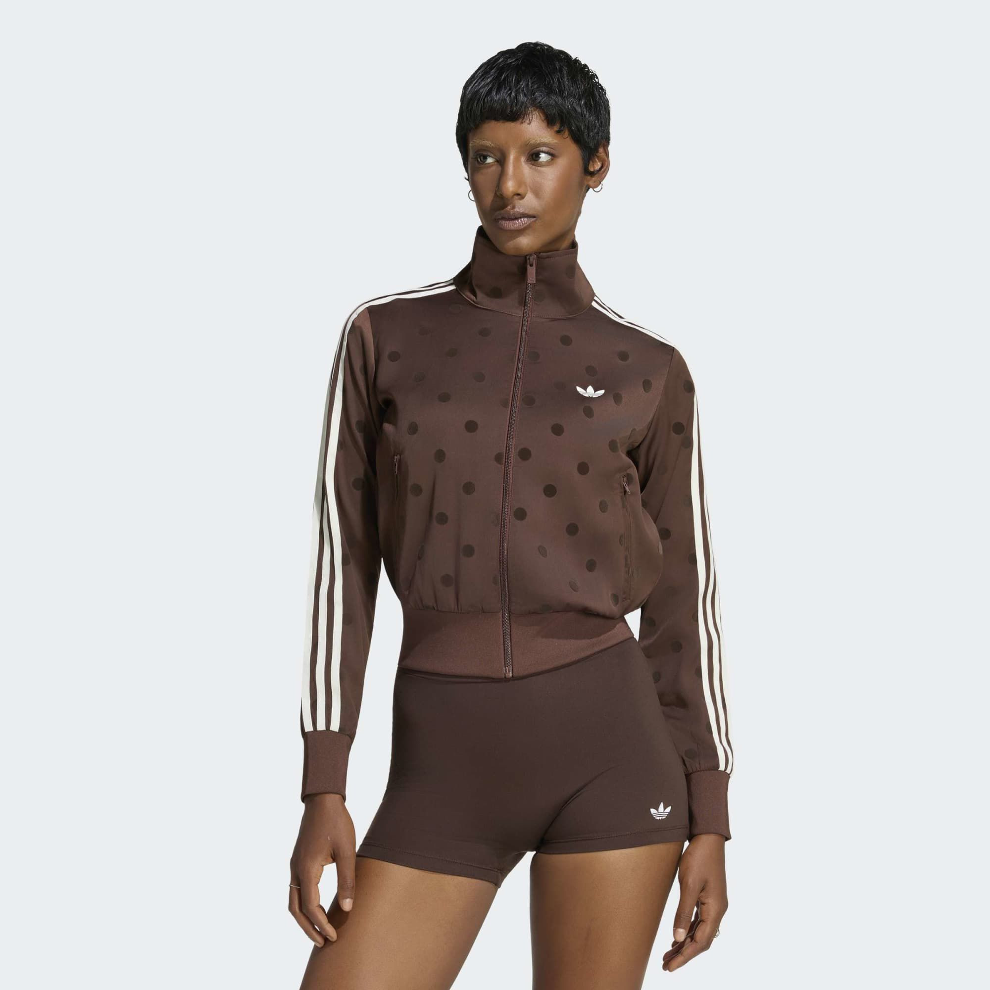 adidas Originals Women's Satin Polka Dots Track Top | DICK'S Sporting Goods