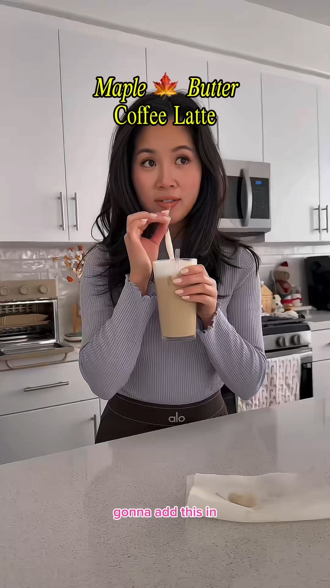 Maple butter coffee latte for the holidays with @boschhomeus 😘 and @traderjoes #maplebutter #coffeelatte #kitchenappliance ☺️💋 

#LTKdayinmylife #LTKGiftGuide #LTKHoliday