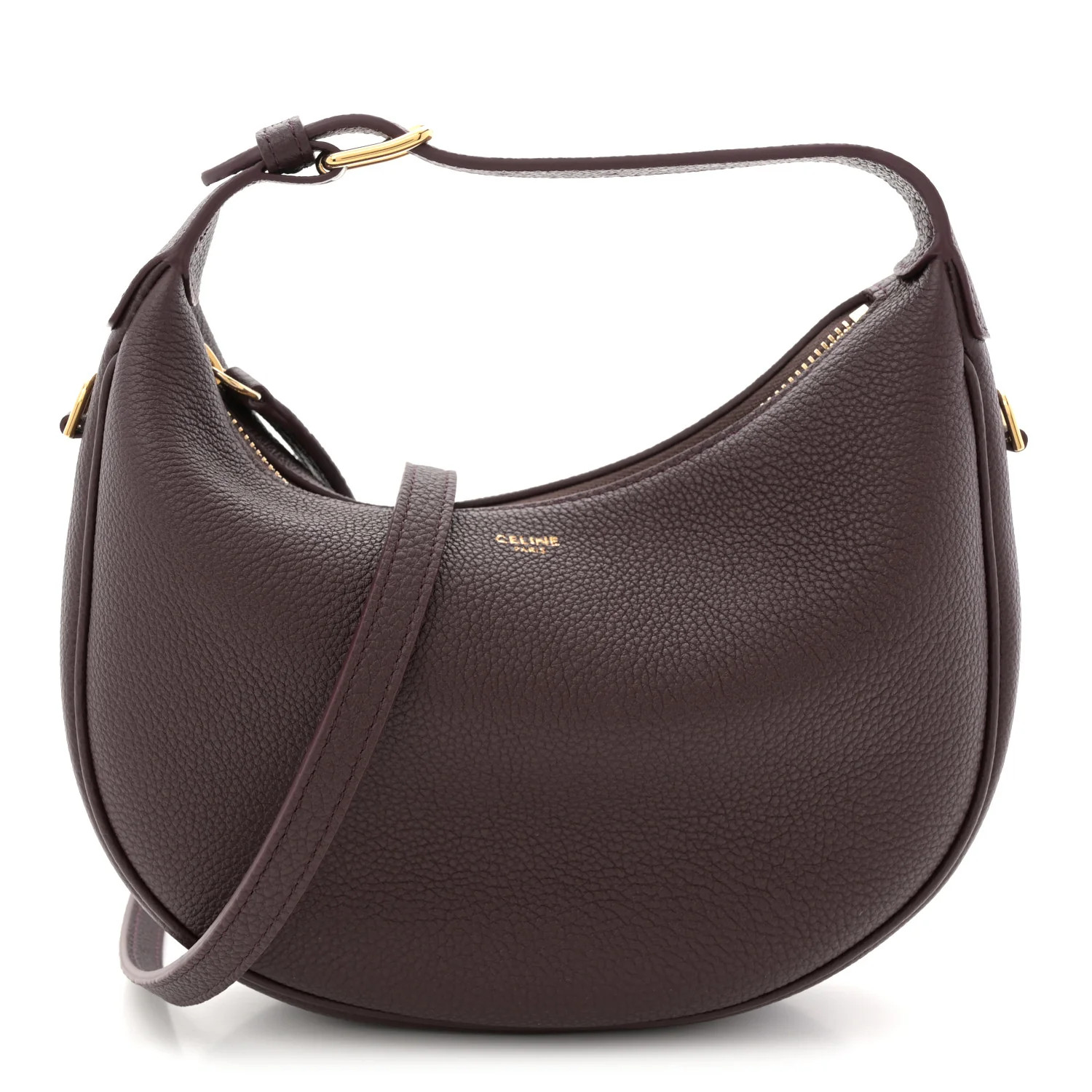 Supple Grained Calfskin Teen Lulu Shoulder Bag Deep Burgundy | FASHIONPHILE (US)