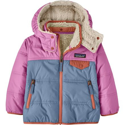 Patagonia Reversible Tribbles Hooded Jacket - Toddlers' - Kids | Backcountry