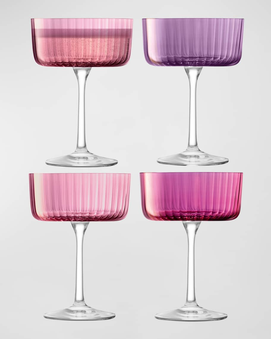 LSA Gems Champagne/Cocktail Glasses, Set of 4 | Neiman Marcus