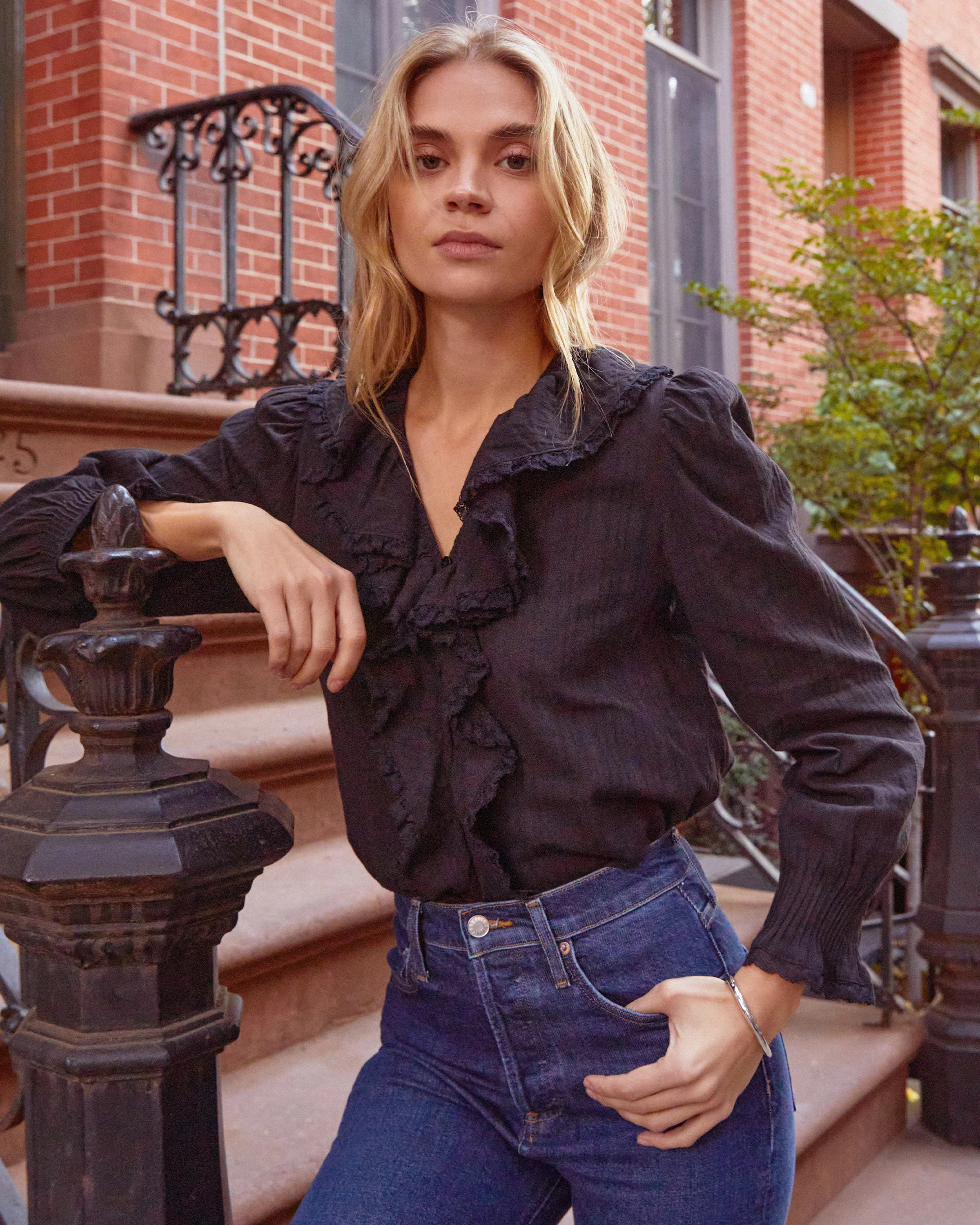 Leda Cotton Top | Few Moda