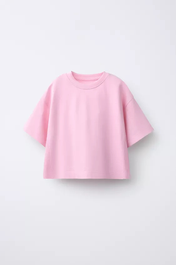 PLAIN HEAVY JERSEY T-SHIRT | Zara UK