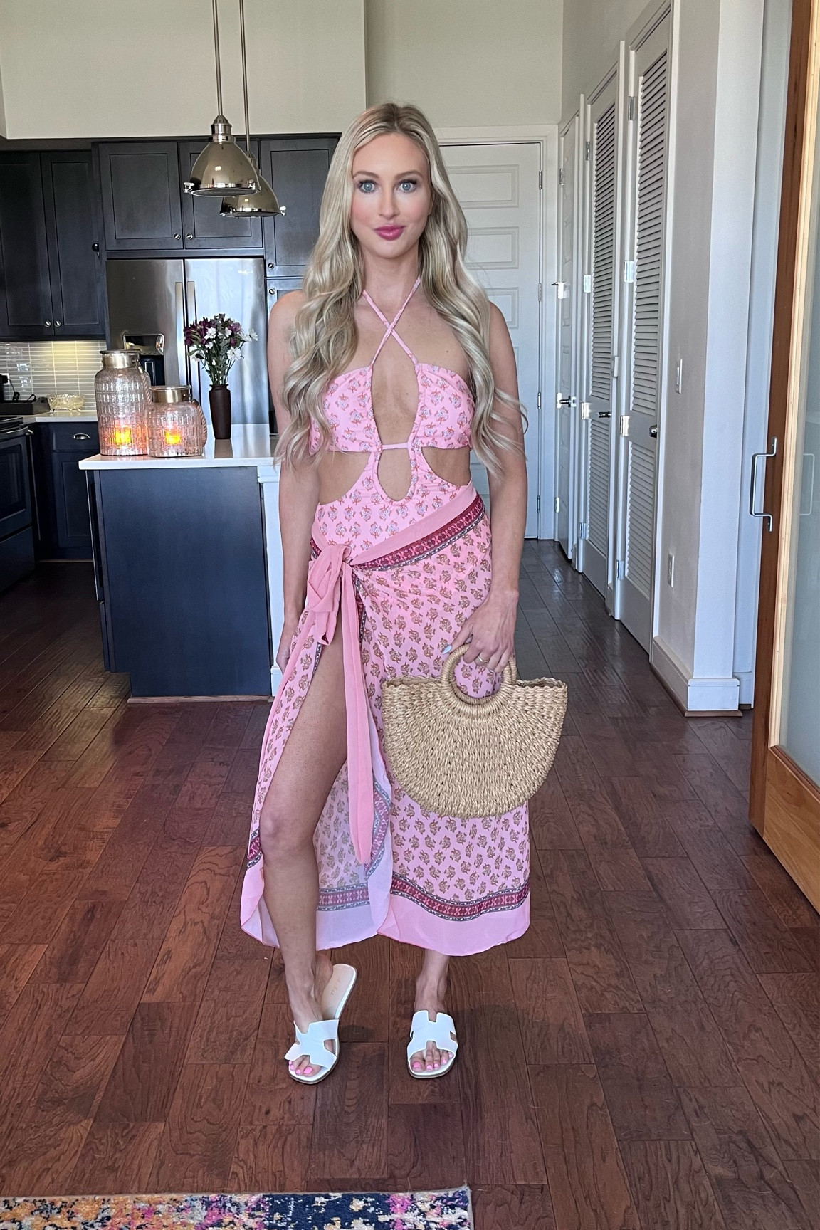 How fun is this pink Amazon cutout one piece with matching sarong? 

#LTKSeasonal #LTKfindsunder50 #LTKswim