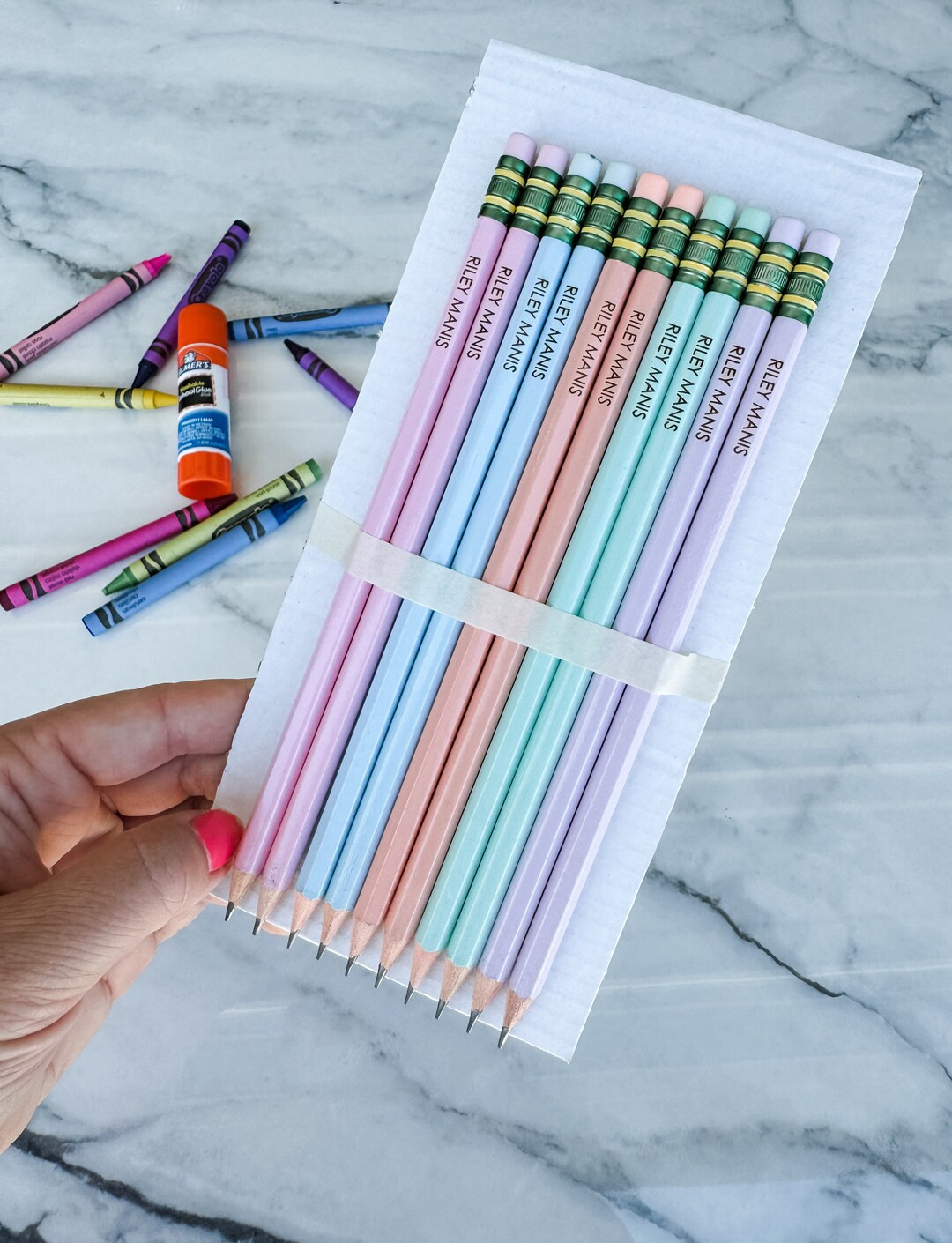 Personalized Engraved #2 Pencils | Pastel Pencils| Teacher Gifts | Back to School | Set of Pencil... | Etsy (US)