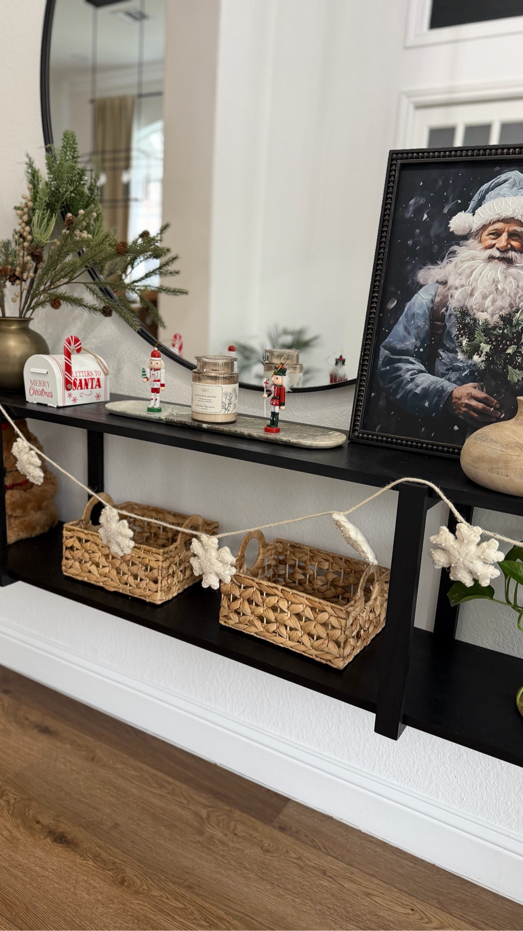 We don’t do the Elf on the Shelf, I just can’t commit to that kind of creative energy requirement each night, but we DO have a letters to Santa mailbox from which the elves secretly collect each night. I love seeing what the kids have to say to Santa and the gift tips are super helpful! 

#LTKHome #LTKmomlife #LTKHoliday