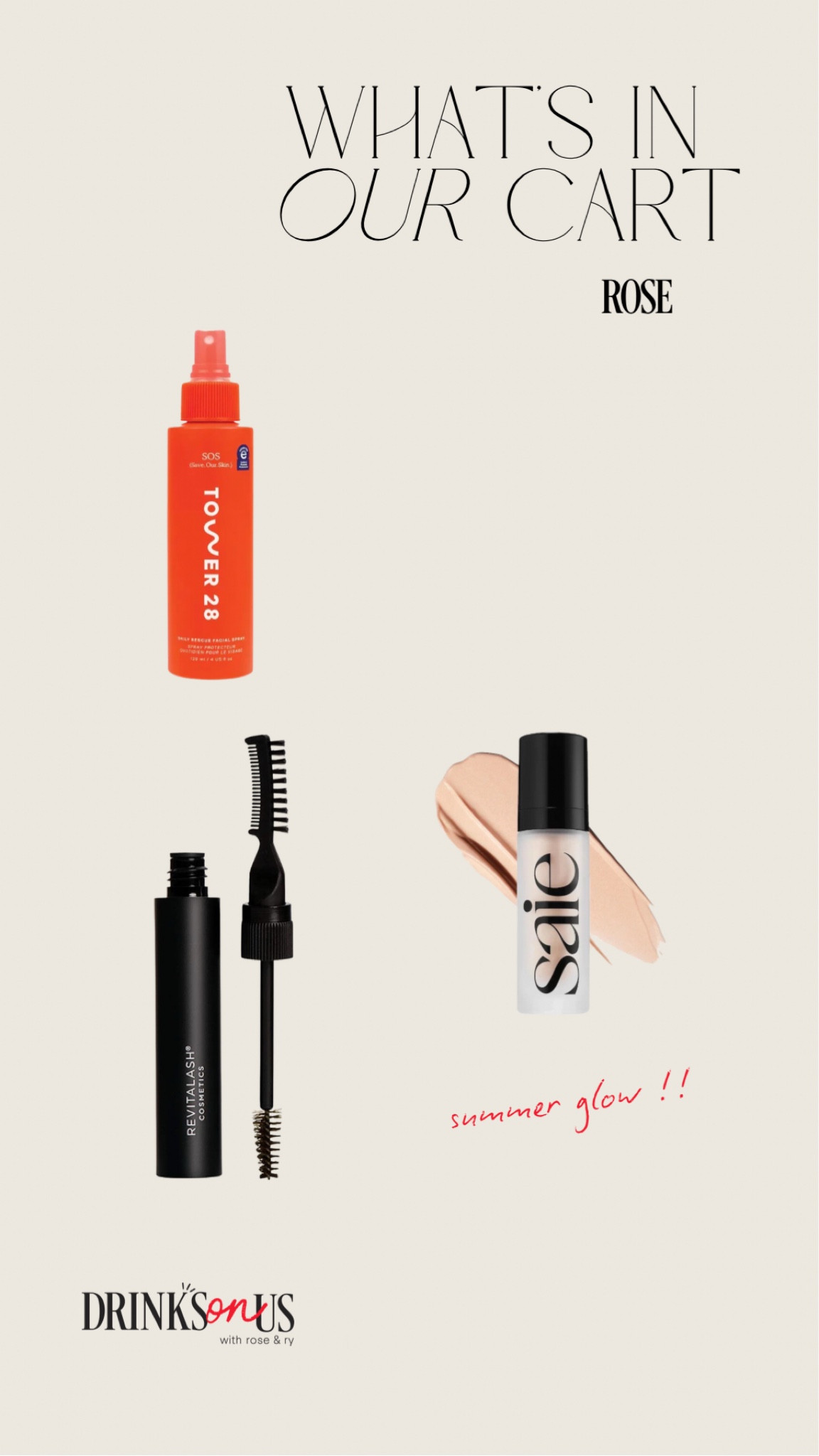 Products mentioned in S03:Episode 11 of Drinks On Us, “Whats In Your Cart?” segment!! 

#LTKBeauty #LTKmomlife