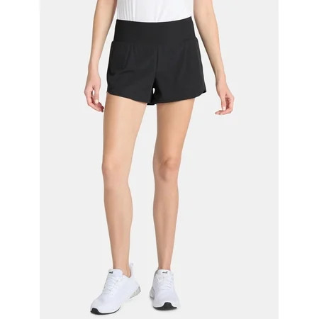 Avia Women s and Women s Plus Compression Waist Running Shorts Sizes XS-4X | Walmart (US)
