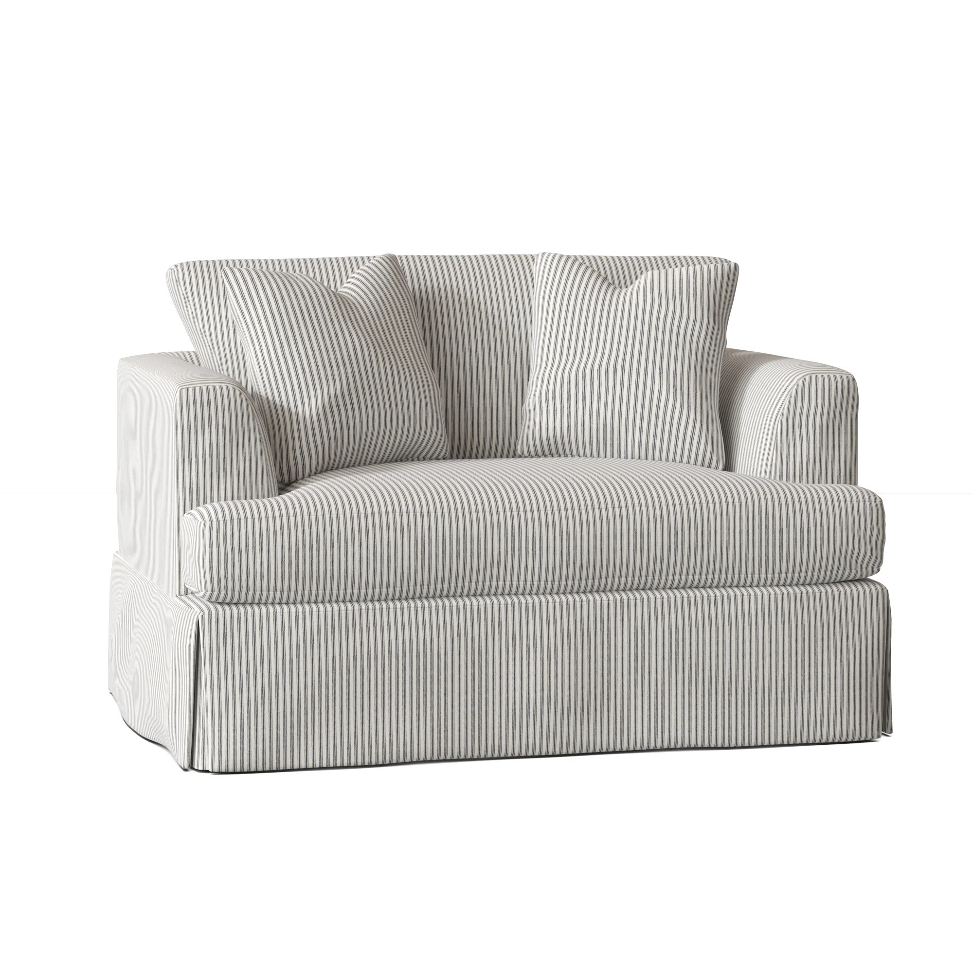 Lucia Slipcovered Chair and a Half | Wayfair North America