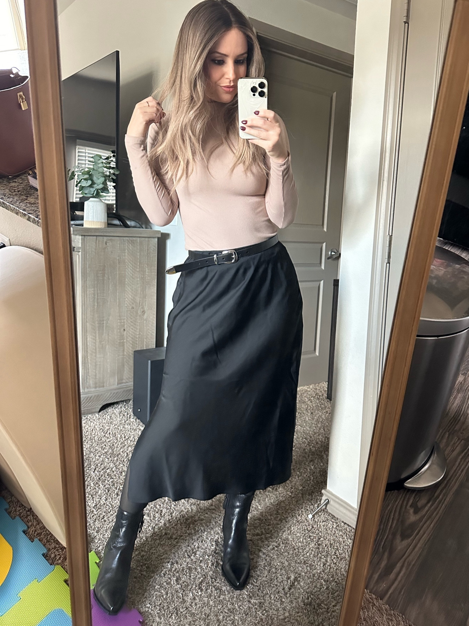New satin skirts from Target! I'm in a medium here! I also have the ivory color 

#LTKmidsize #LTKfindsunder50 #LTKstyletip