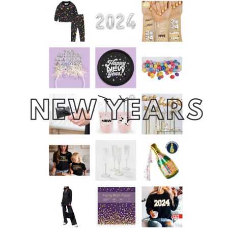 New years 2024 finds! #newyears #nye #2024 #newyearswithkids

#LTKfamily #LTKHoliday #LTKSeasonal
