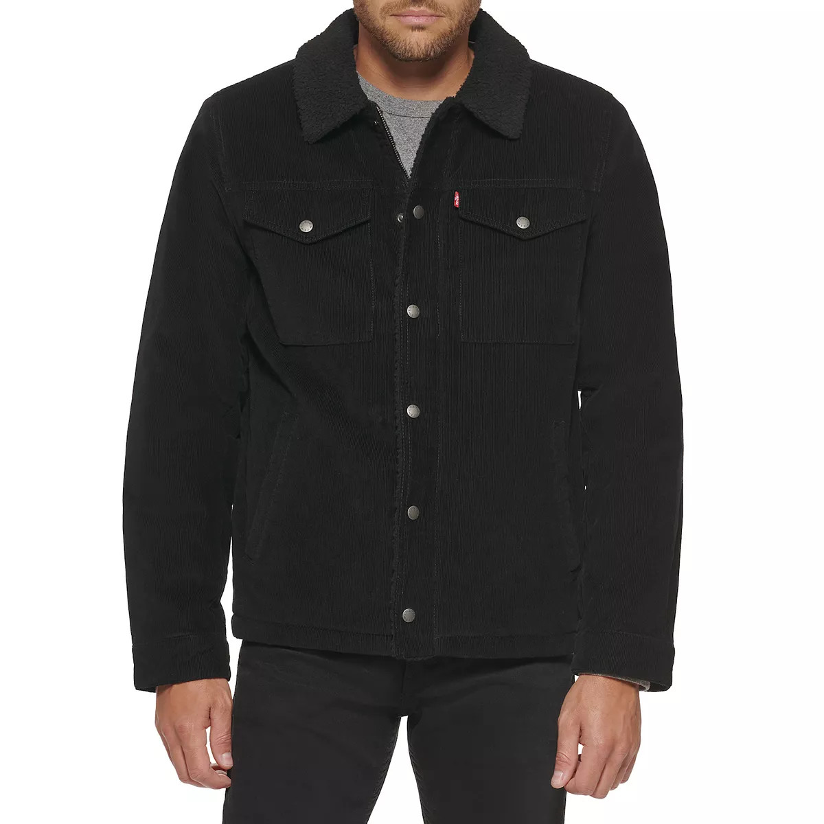 Men's Levi's® Corduroy Sherpa-Lined Trucker Jacket | Kohl's