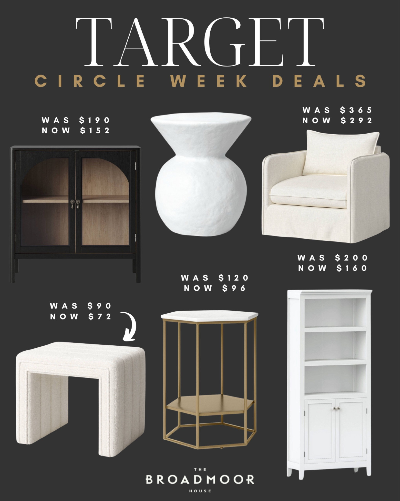 Target circle week, Target home, Target deals, Target sale, Target furniture, side table, cabinet, accent chair 

#LTKStyleTip #LTKSaleAlert #LTKHome