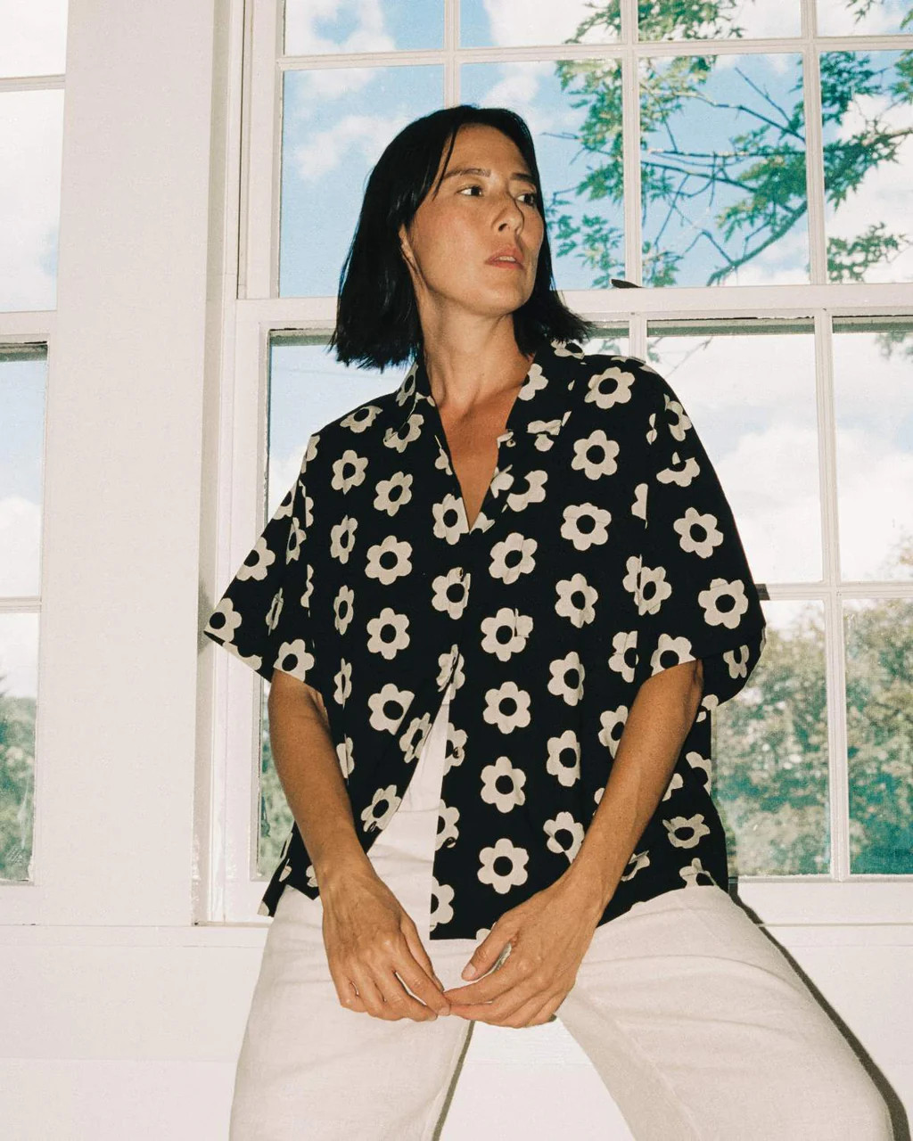 The Skylar Top | Noir Daisy | Christy Dawn