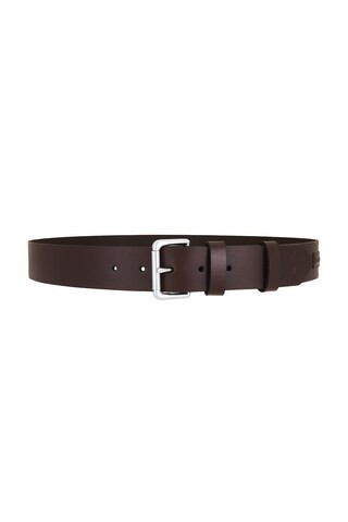 Polo Ralph Lauren Italian Saddle Leather Belt in Brown - Brown. Size 38 (also in 42). | FWRD 