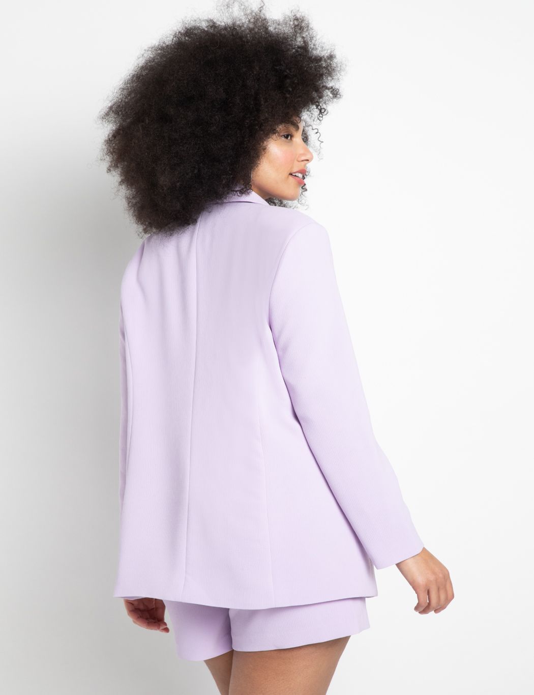One Button Blazer | Women's Plus Size Coats + Jackets | ELOQUII | Eloquii