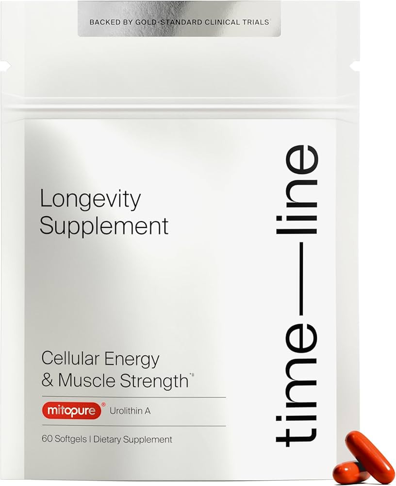 Timeline Mitopure Urolithin A Supplement Softgels - Clinically Proven Support for Healthy Aging a... | Amazon (US)