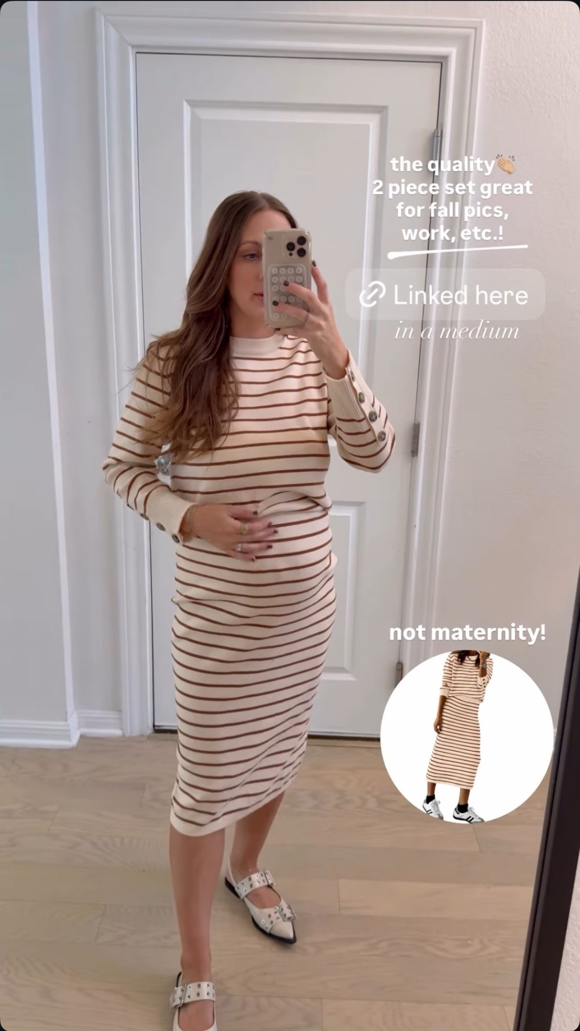 2 piece set great for fall pics, work, etc! Great quality, non maternity. In a medium 

#LTKFindsUnder50 #LTKBump