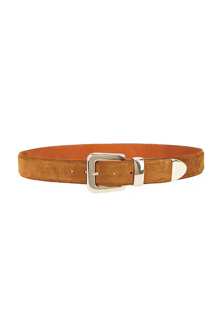 LAMARQUE Suede Belt in Tan from Revolve.com | Revolve Clothing (Global)