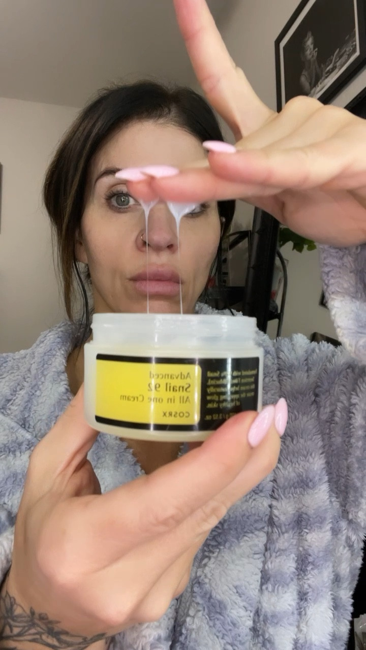 If I’m feeling extra dry I put some of this on before my primer 

Snail mucin
Skincare
Makeup
Amazon 
Glowy skin 

#LTKbeauty #LTKVideo