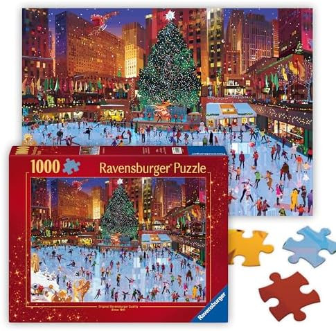 Ravensburger - Rockefeller Christmas - 1000 Piece Jigsaw Puzzle - Enjoy Rockefeller Center During... | Amazon (US)