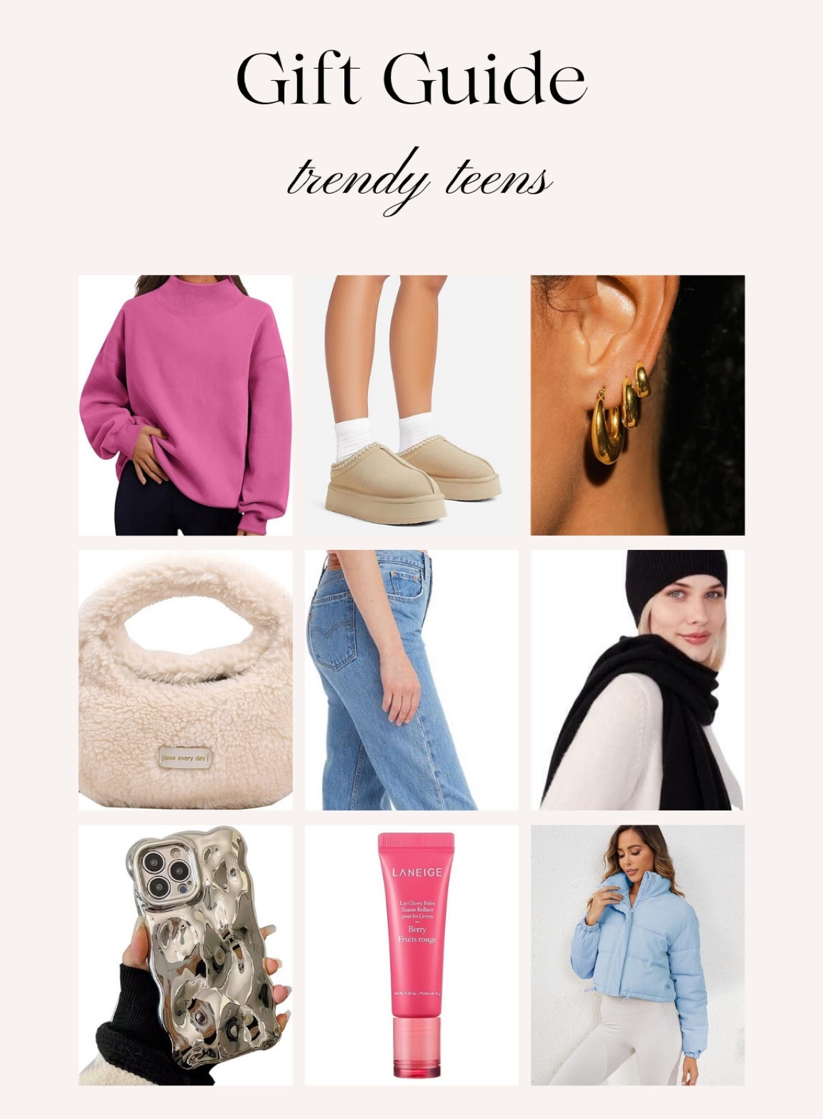 2023 GIFT GUIDE: TRENDY TEENS 💗

#LTKGiftGuide #LTKHoliday #LTKSeasonal