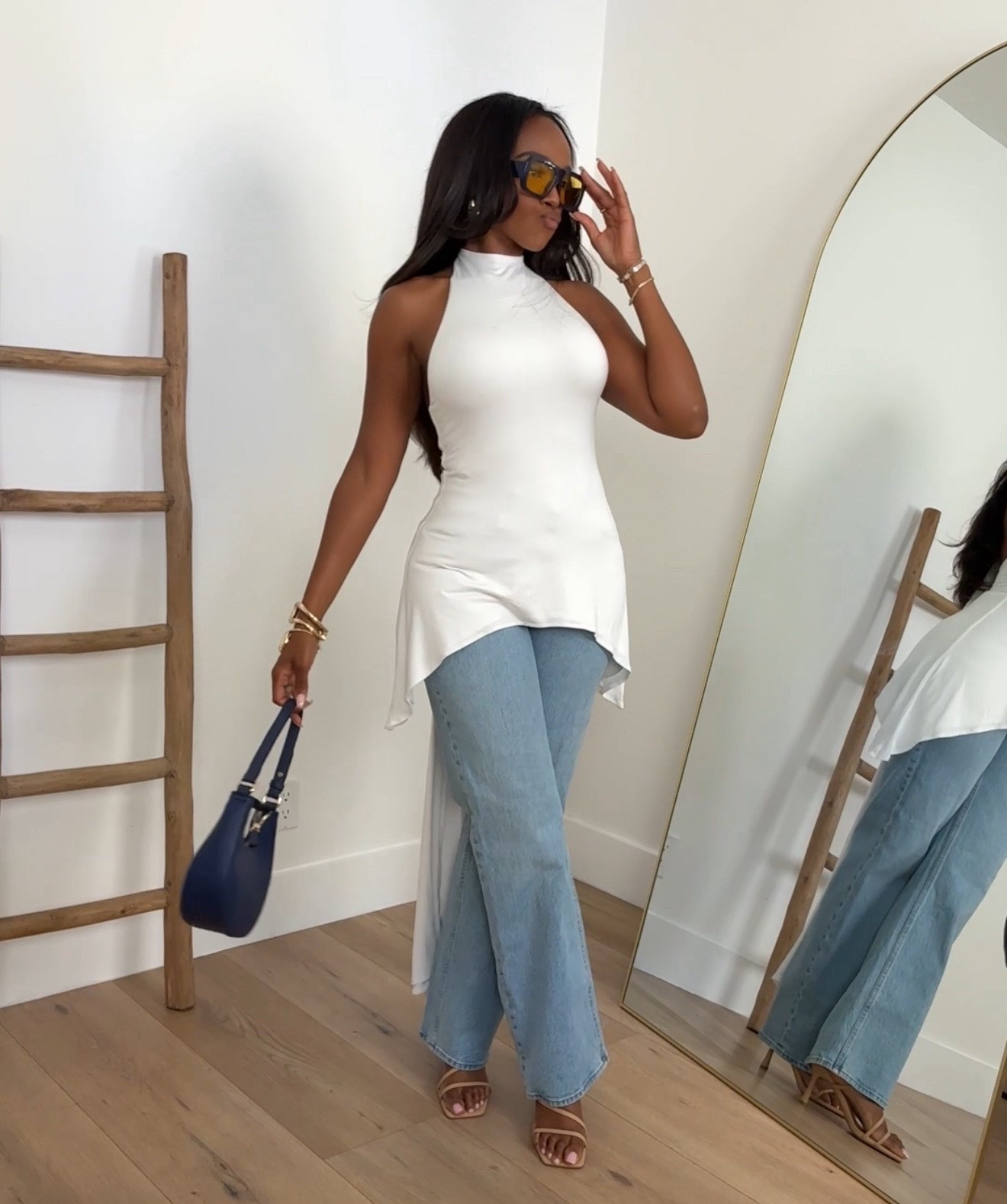 Love love how this outfit came out 

Size small  I’m 5’4 | 140lbs | 36D -27 -40                    IG & YT: kirasfashionfinds TT: kiraabboud  #Outfitinspiration #fashionstyle #outfitideas #spring #springfashion #simpleoutfit #summer #momoutfit #casualoutfit #streetwear 

#LTKSummerEdit #LTKStyleTip #LTKU