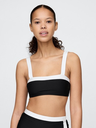 Colorblock Bandeau Bikini Top | Gap (US)
