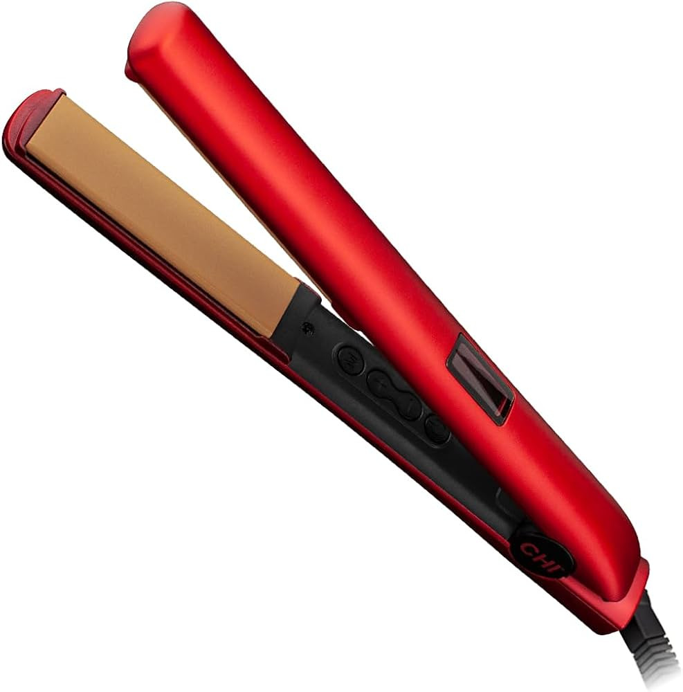 CHI Original Digital Ceramic Hair Straightener 1", Hairstyling Iron, Delivers Shiny Smooth Result... | Amazon (US)