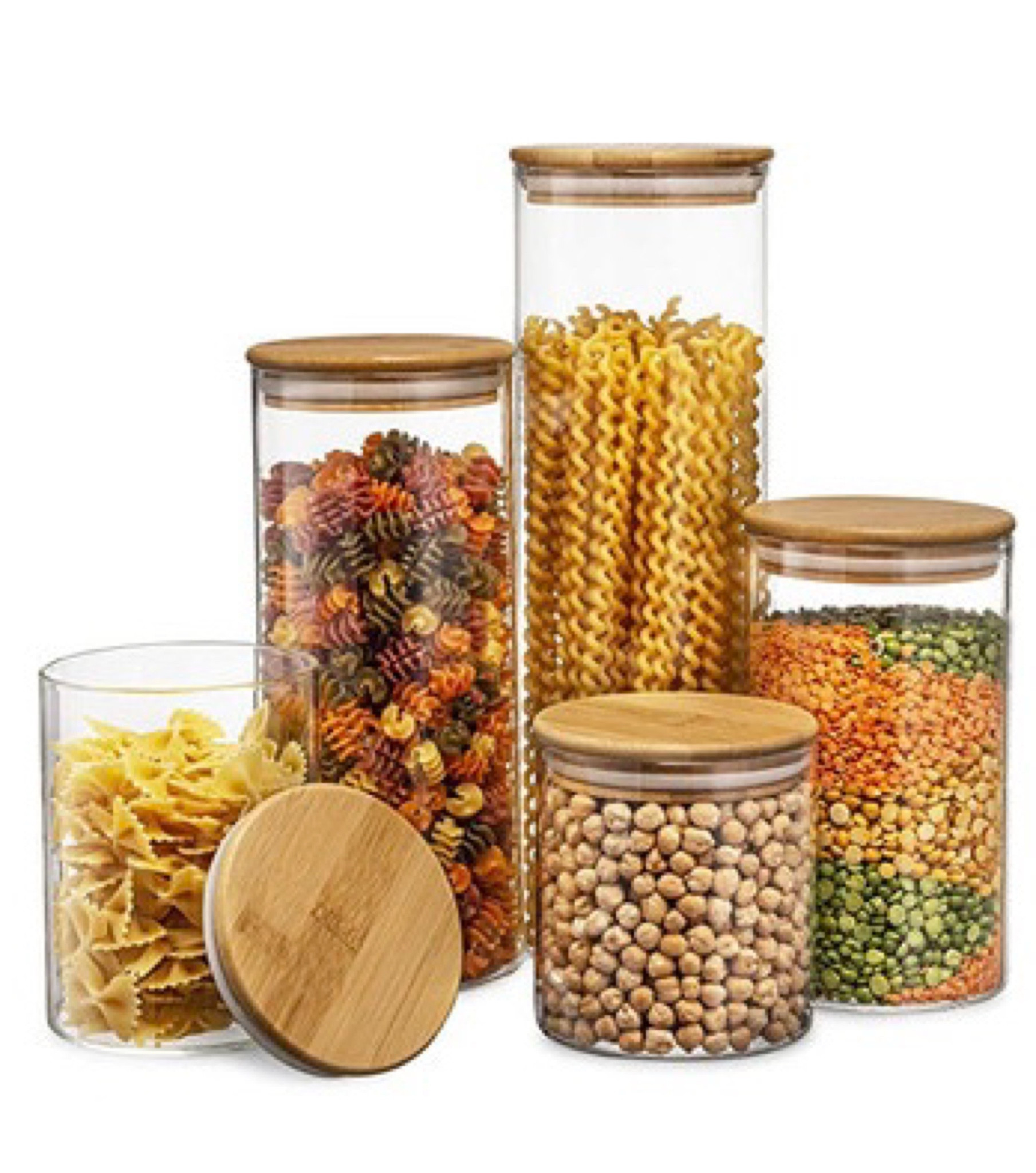 Glass canister set with wood lid 

#LTKFind #LTKunder50 #LTKhome