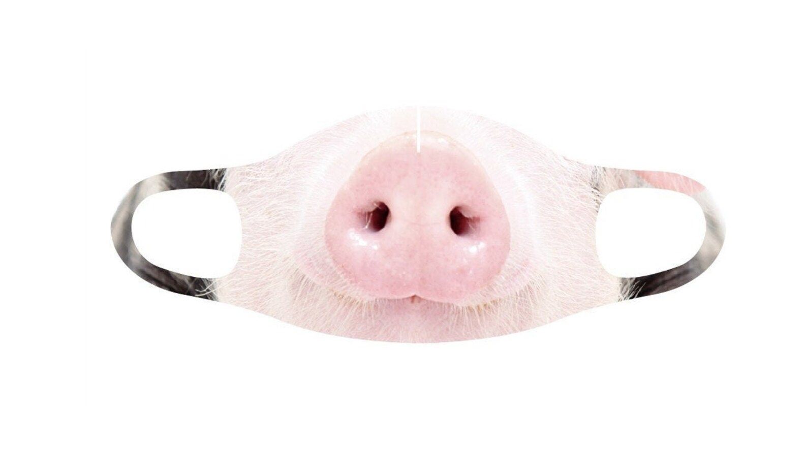 NEW! Funny Animal Pig Face Mask | Great for Self Use, Gifts and Events | Breathable, Soft  and Re... | Etsy (US)