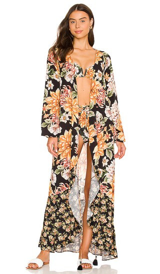 Moonbow Kimono in Glorious Garden | Revolve Clothing (Global)