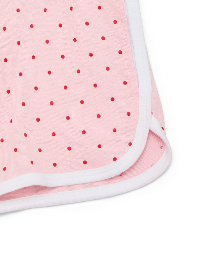 Wonder Nation Girls Dolphin Hem Shorts, Sizes 4-18 & Plus | Walmart (US)