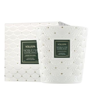 Voluspa Noble Fir Garland Candle 38 oz. - Exclusive  | Bloomingdale's Home | Bloomingdale's (US)