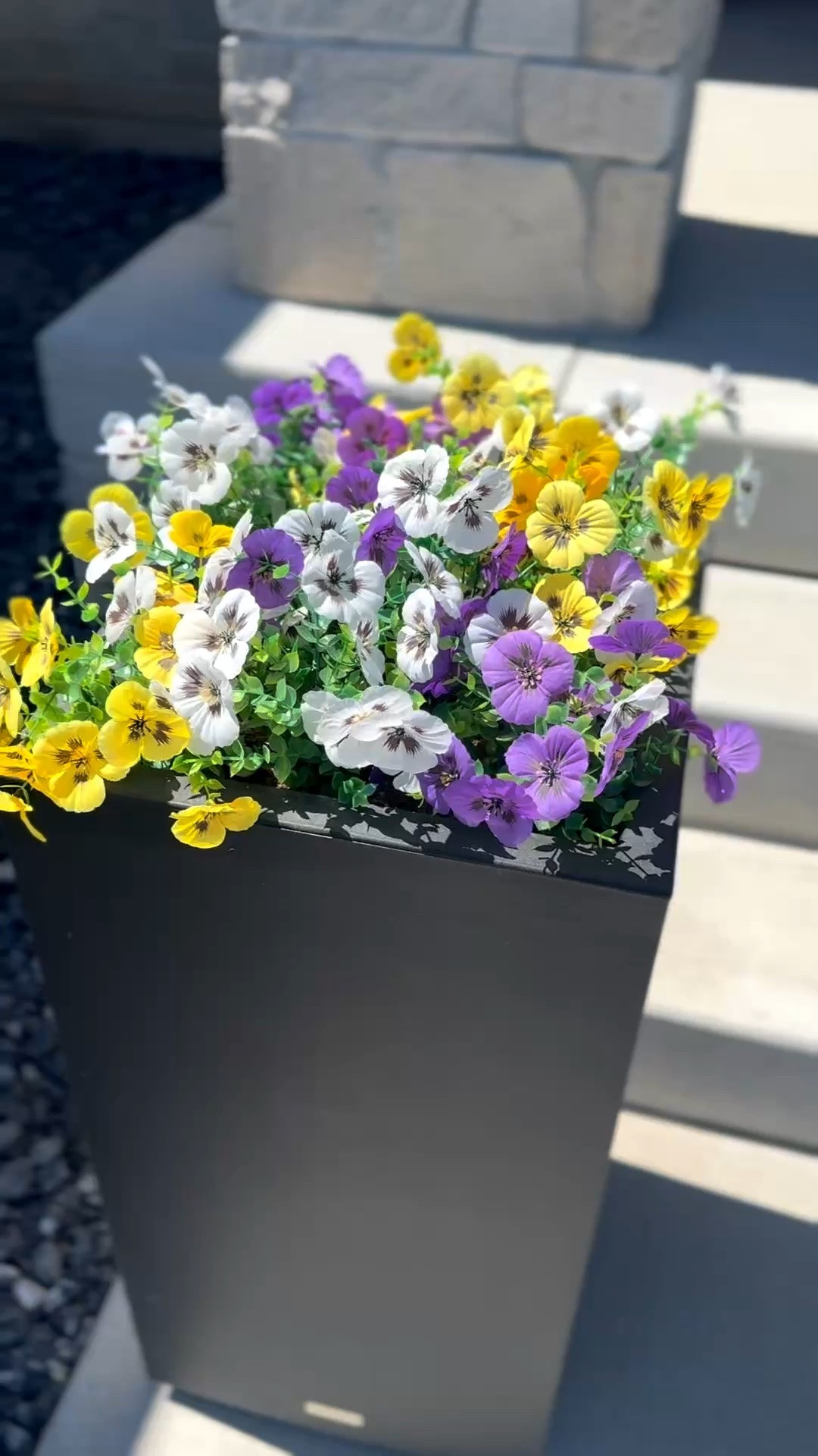 My favorite adult hack 💐 These faux pansies look so real it’s insane! I’m so glad I don’t have to worry about watering flower all summer long.

#LTKMothersDay #LTKdayinmylife #LTKmomlife