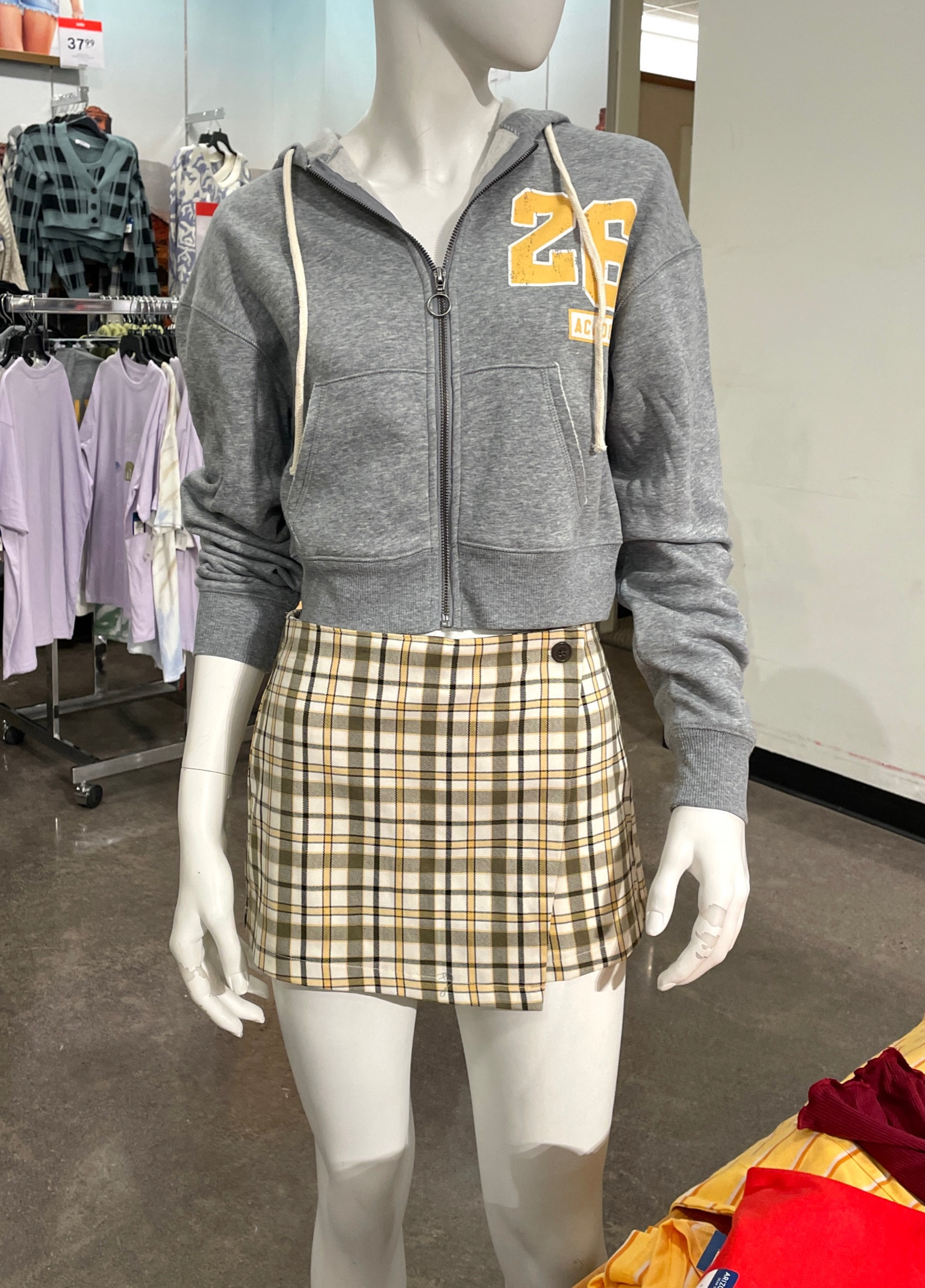#plaidskirt #plaidminiskirt #schoolgirl #cosplay #dressup #halloween #nerdy #preppy #hoodie #sweatshirt #teens #juniors 

#LTKGiftGuide