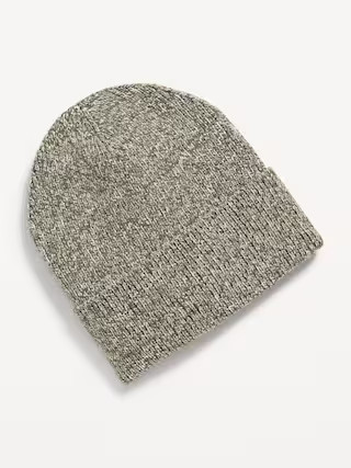 Wide-Cuff Ribbed Beanie for Men | Old Navy (US)
